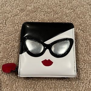 NEW Alice + Olivia Stacey Face Wallet